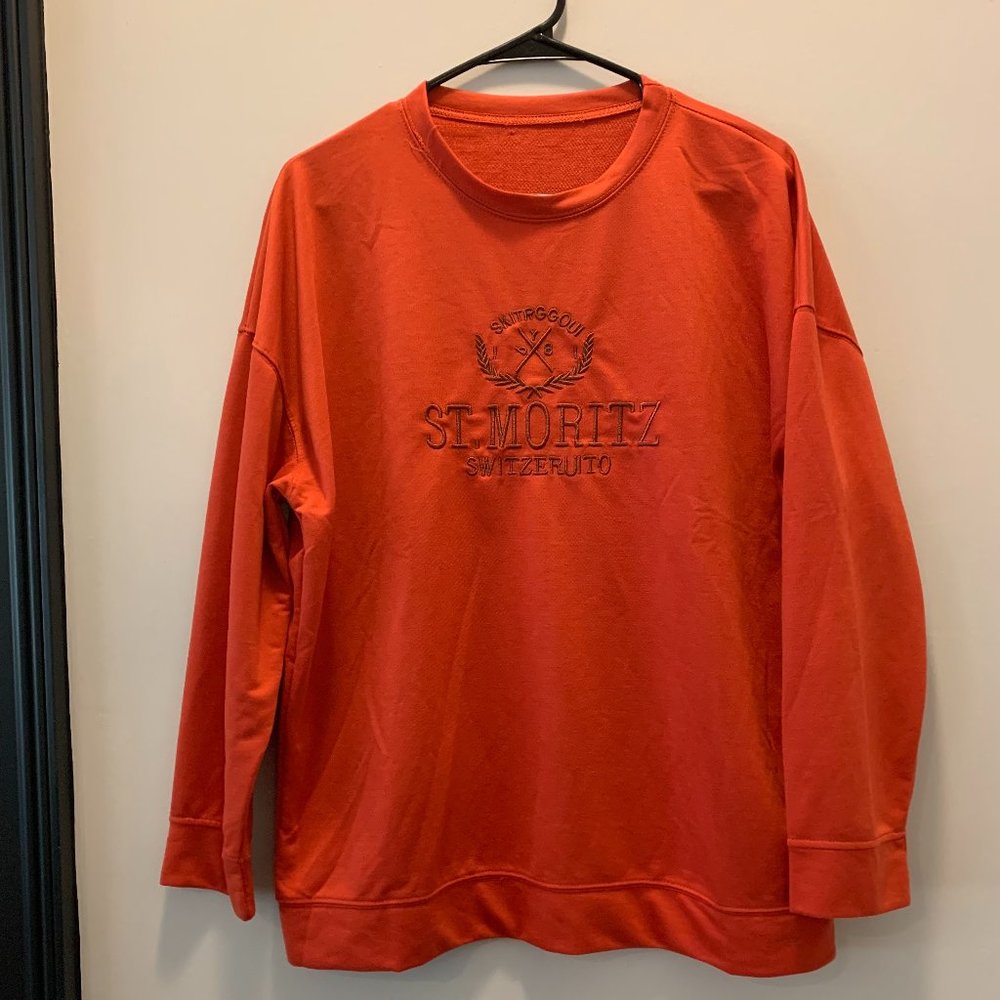 St Moritz Ski Slope Crew Neck